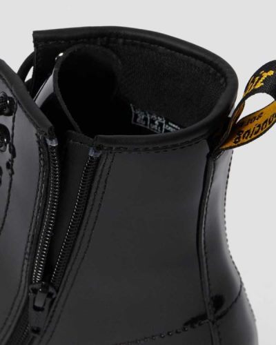 Botas Con Cordones Dr Martens Youth 1460 Patent Cuero Para Niños DR5265S